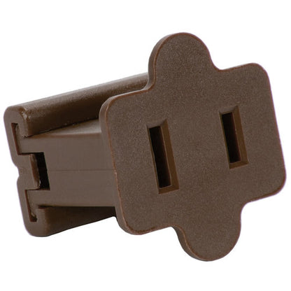 Brown Female Commercial SPT1 Zip Plug