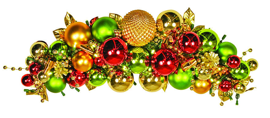 Festive Ornament Cluster