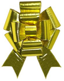 Giant Gold Car Puff Bow
