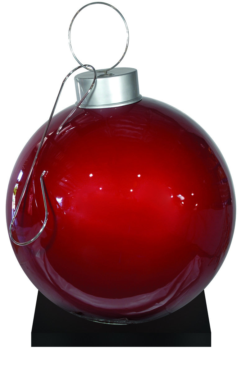 Giant Red Ornament