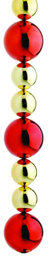 Red and Gold Giant Ornament Stringers