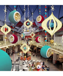 LED Lit Hanging Finial Window Ornament