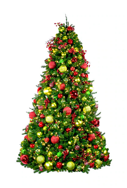 Holly Leaf Theme Tree Ornament Package