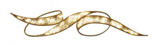 Hanging Illuminated Ribbon Scroll Commercial Holiday Decoration