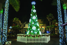 15' Monarch Tree with LED Snowflakes