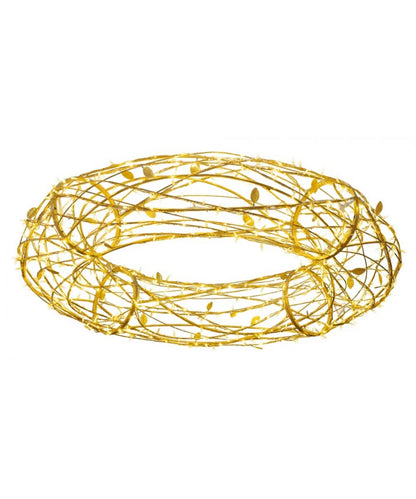 6.6' LED Leavesden Vine Wreath