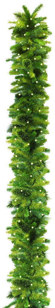 Deluxe Mixed Foliage Garland - 10' Length x 18"