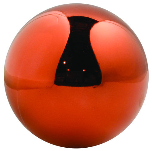 Orange Shiny UV Treated Ball Ornament