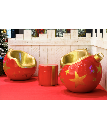 Decorative Christmas Ornament Chair