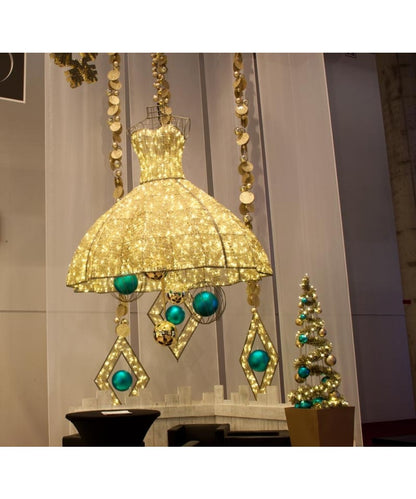 Overhead Retail LED Dress Decoration