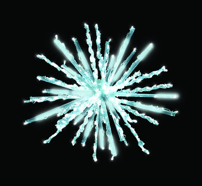 Lit LED Large Snowfall Tree Topper