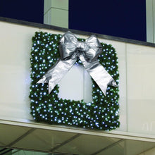 Square Framed Commercial Wreath