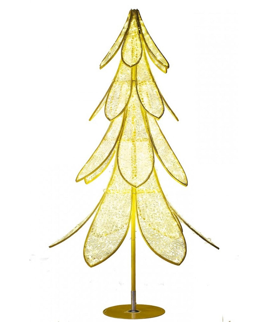 Modern LED Petal Christmas Tree