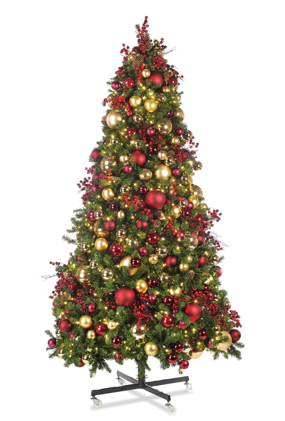 Traditonal Themed Christmas Tree Package - Deluxe