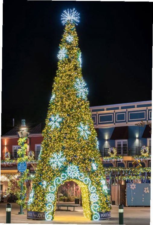 Giant Walk Through Christmas Tree