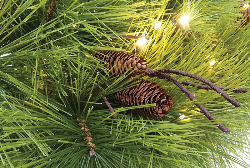 Bristle Pine Commercial Christmas Wreath