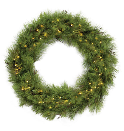 Bristle Pine Commercial Christmas Wreath