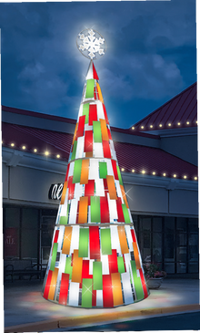 Mosaic Christmas Tree