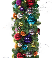 Decorated Jewel Toned Garland