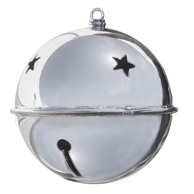 Silver Jingle Bell Ornament