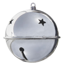 Silver Jingle Bell Ornament