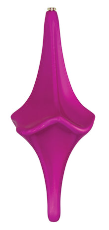 Adds flair and style to holiday design themes,12" long diamond finial ornament
