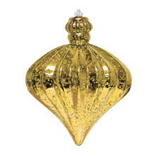 6.5" Commercial Jewel Shaped Mercury Ornament (Set of 8)