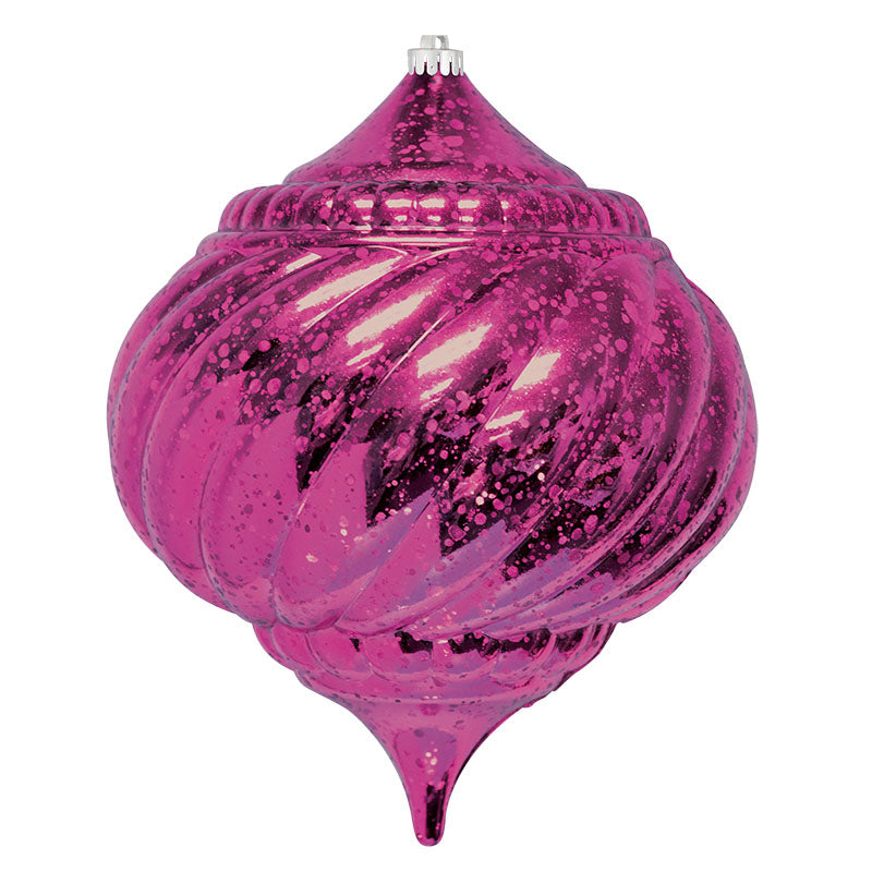 6" Commercial Onion Mercury Ornament (Set of 8)