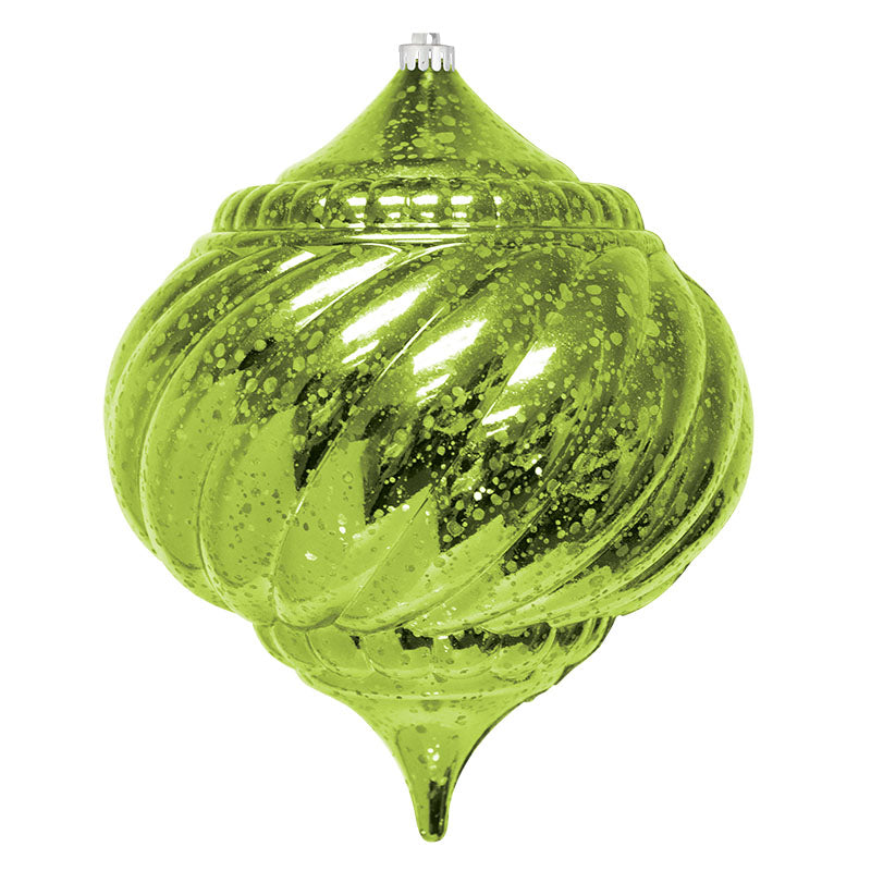 6" Commercial Onion Mercury Ornament (Set of 8)