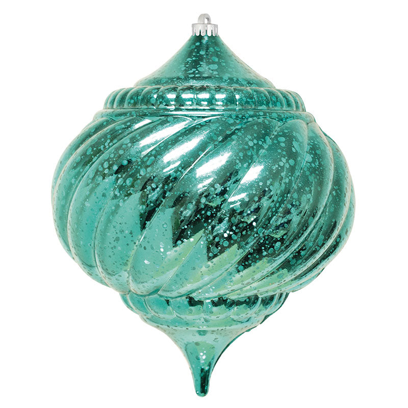 6" Commercial Onion Mercury Ornament (Set of 8)