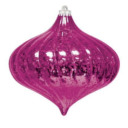 6" Commercial Top Swirl Mercury Ornament (Set of 8)