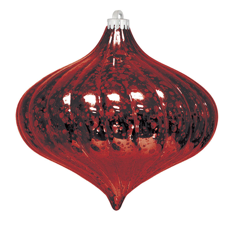 6" Commercial Top Swirl Mercury Ornament (Set of 8)