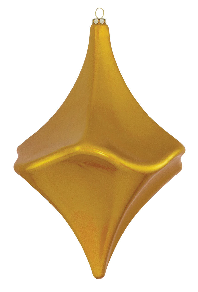 8" Short Diamond Finial Ornaments