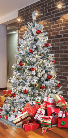Spruce Snow Capped Tree