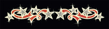 Star Swirl City Skyline Christmas Light Display