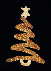 Illuminated Garland Christmas Tree Light Pole Decoration